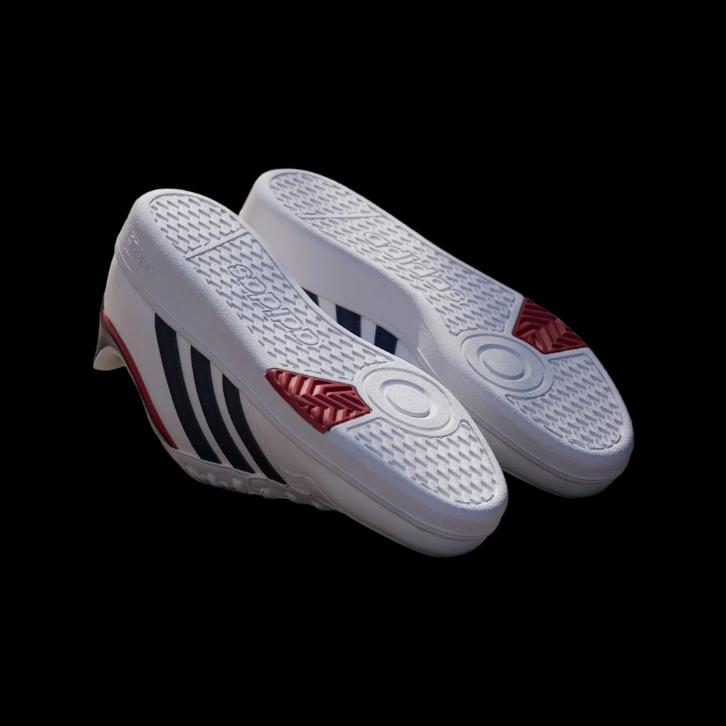 Adidas Hoops 4.0 White / Navy Blue / Red