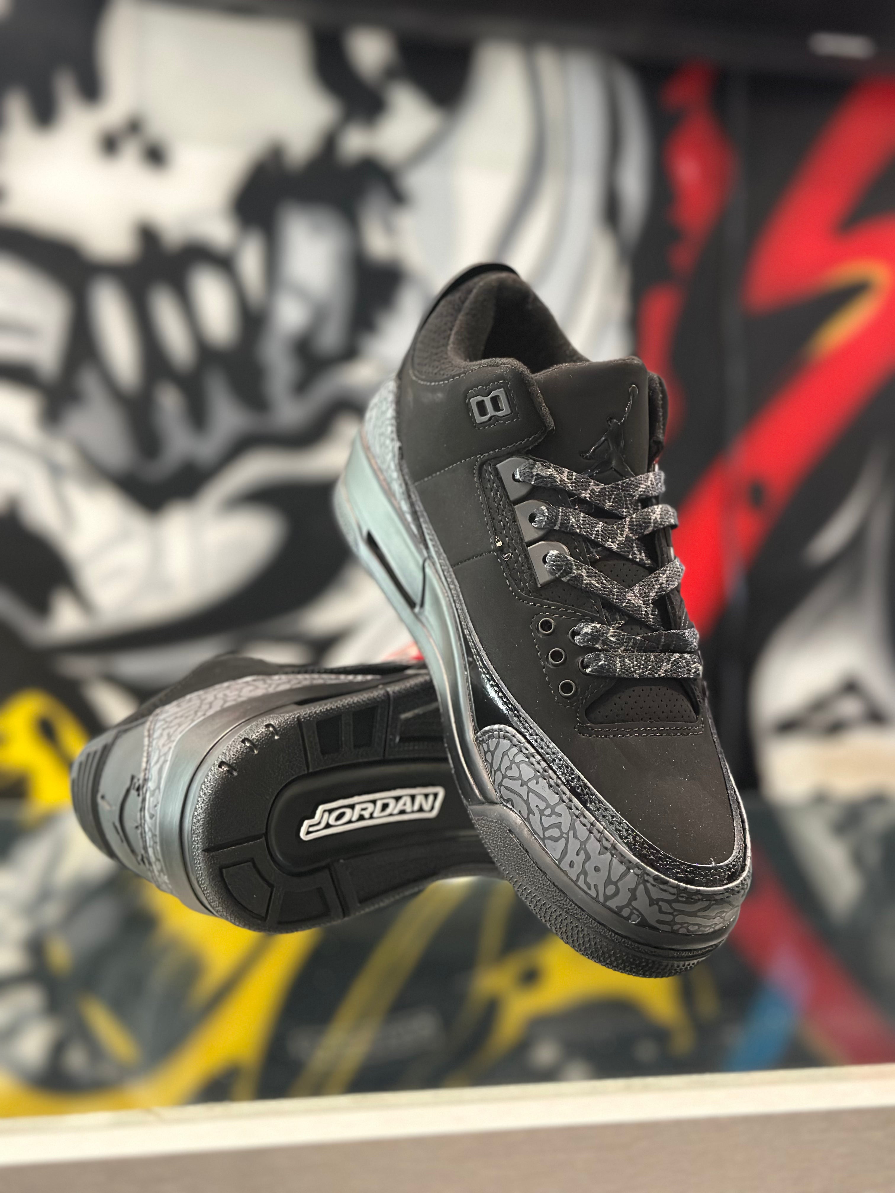 Jordan Retro 3 Black Cat