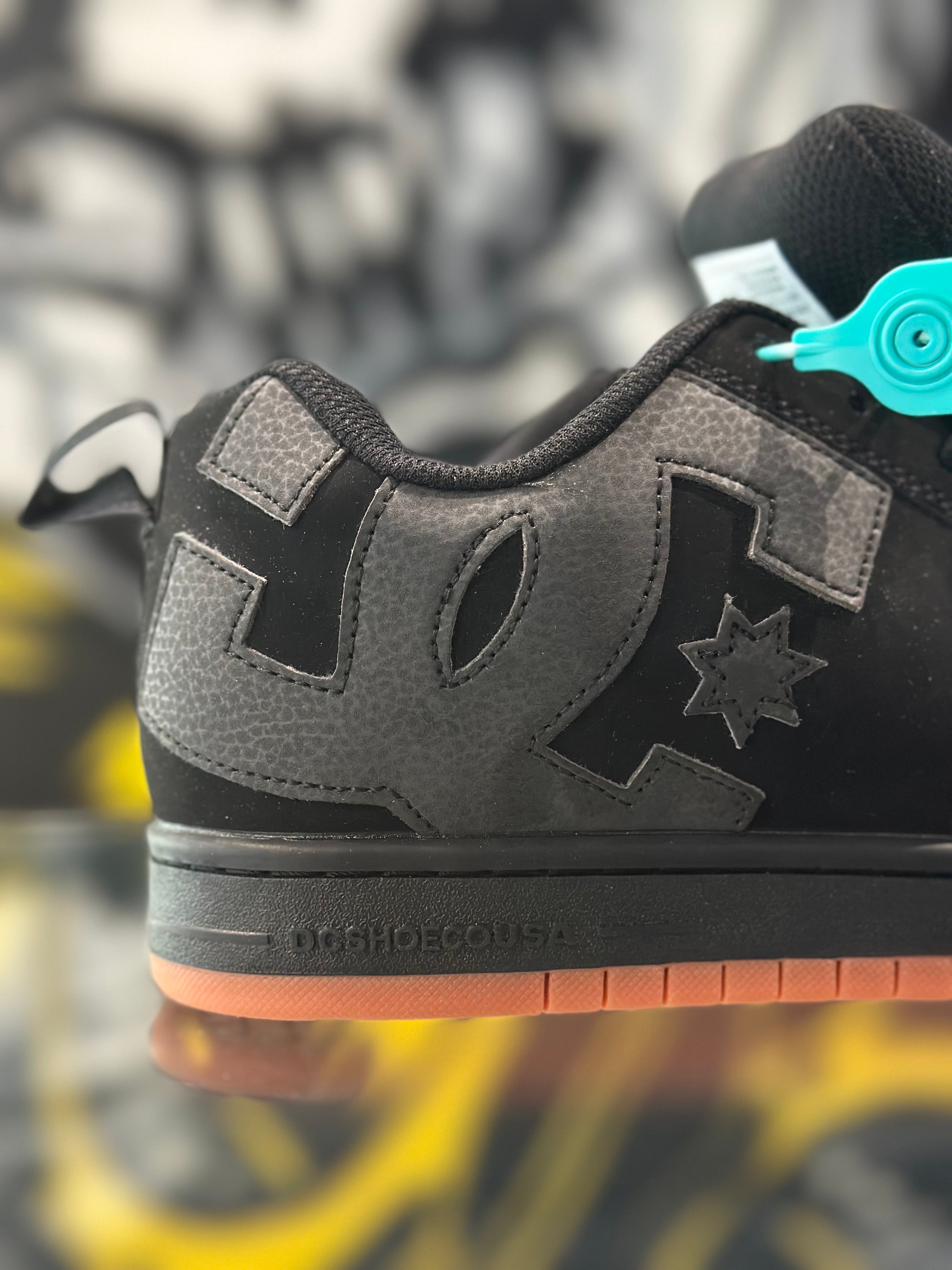 DC Shoes Court Black Gumm