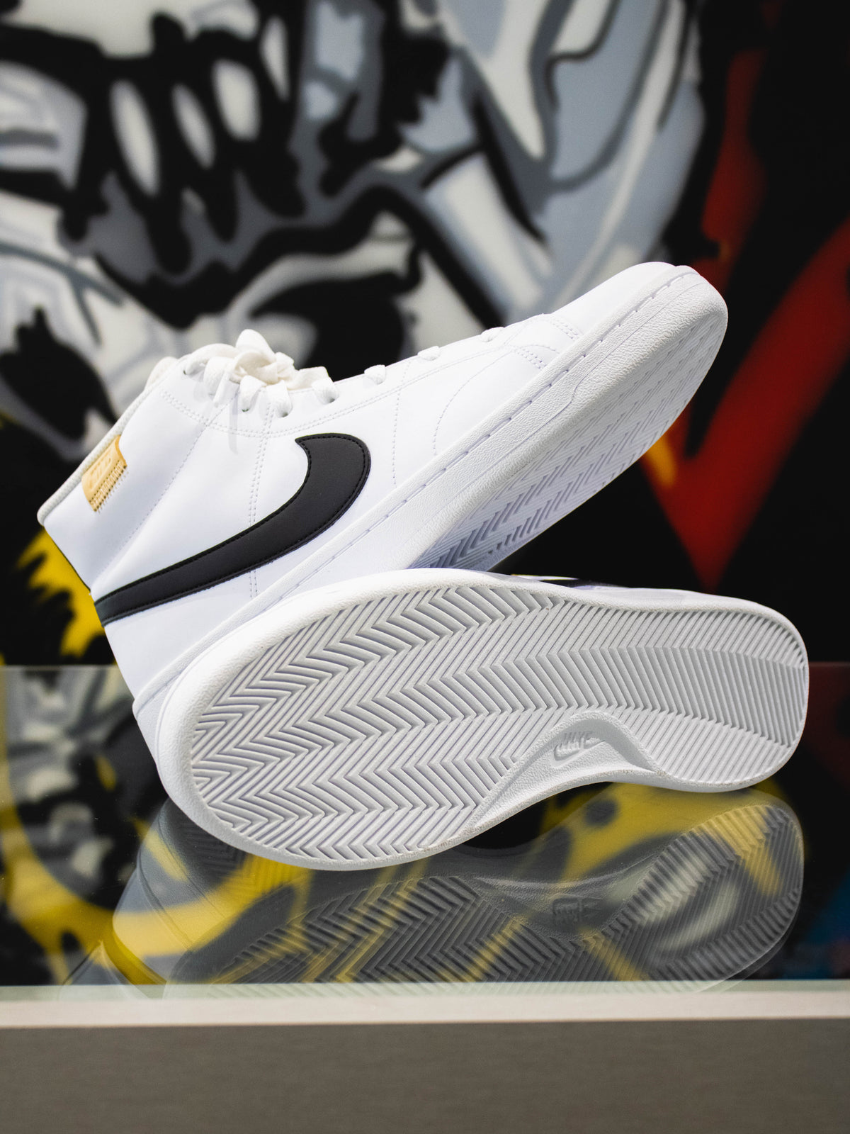 Nike Court Royale 2 Mid White Black